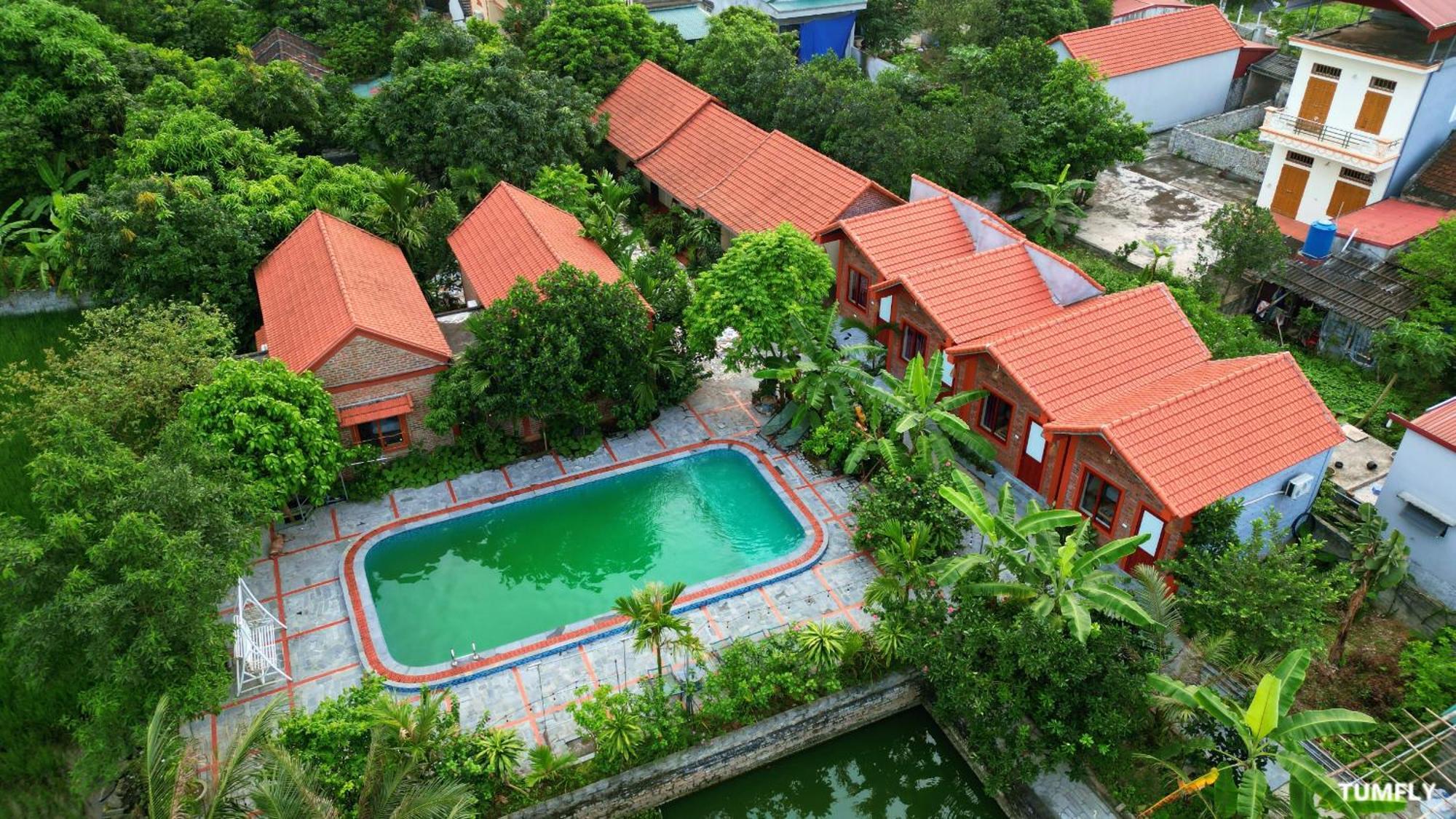 Trang An Garden Bungalow Νιν Μπιν Εξωτερικό φωτογραφία