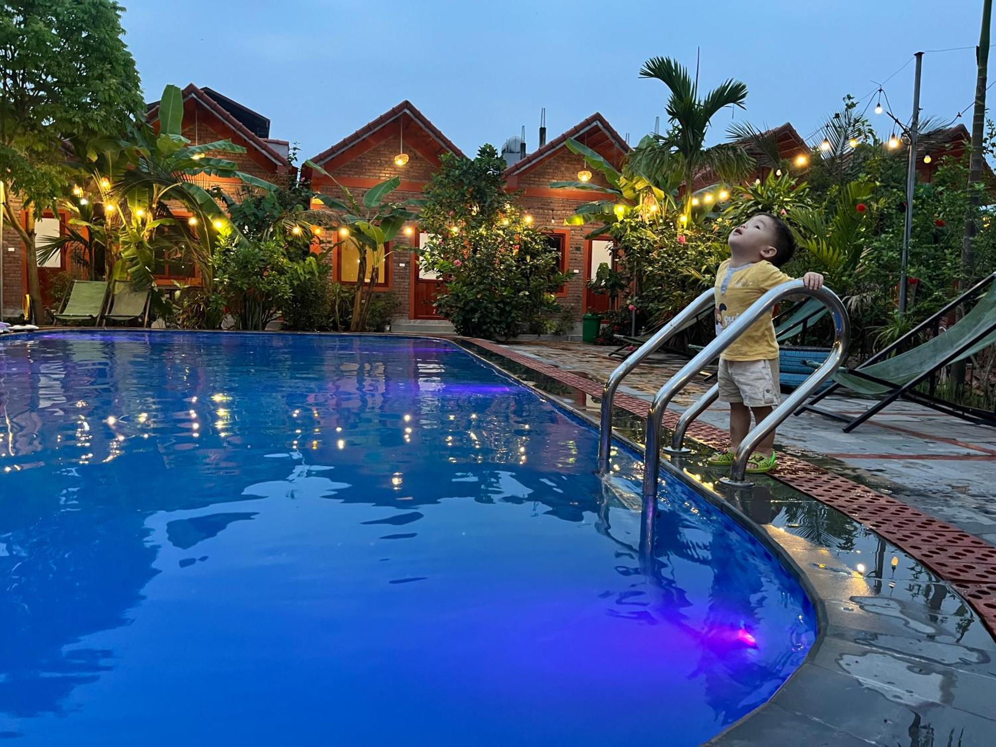 Trang An Garden Bungalow Νιν Μπιν Εξωτερικό φωτογραφία