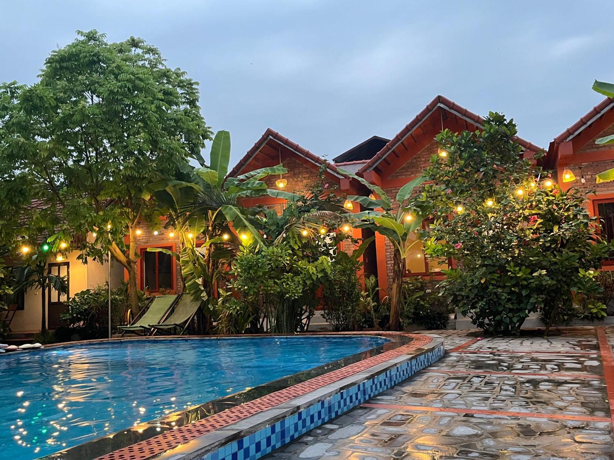 Trang An Garden Bungalow Νιν Μπιν Εξωτερικό φωτογραφία